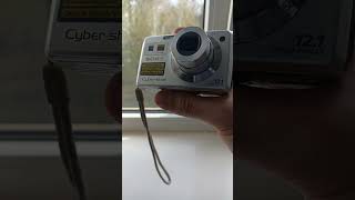 💥Camera Sony Cyber-Shot Silver DSC-W220 12.1 MP digital vintage compact retro rare💥WORKing CHEAP💥