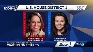 Iowa election: No call yet in Iowa's closely contested 1st Congressional District