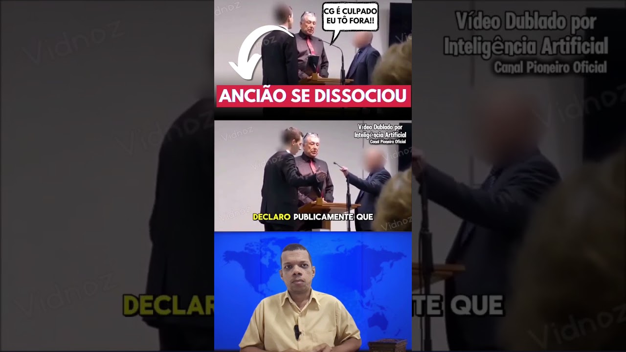 Ancião se dissocia durante reunião das Testemunhas de Jeová #pioneiro #jw