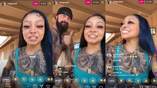 OmgYoAsh talking about her “SUGAR DADDY” on ig live | Full live September 21 2019