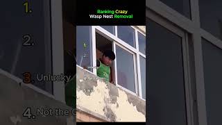 Ranking Crazy Wasp Nest Removal Moments