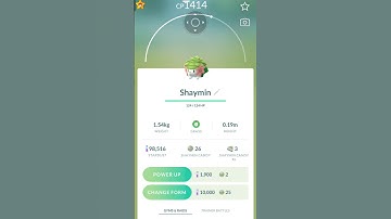 I Have Shaymin💥 Chang From to Sky Shaymin☁️from in Pokemon go #from #shaymin #viral #change