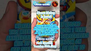 Pokémon - Mega Evolution Chaos Rising (CRI) Pack opening 26th May, 366 day upload, free giveaway!
