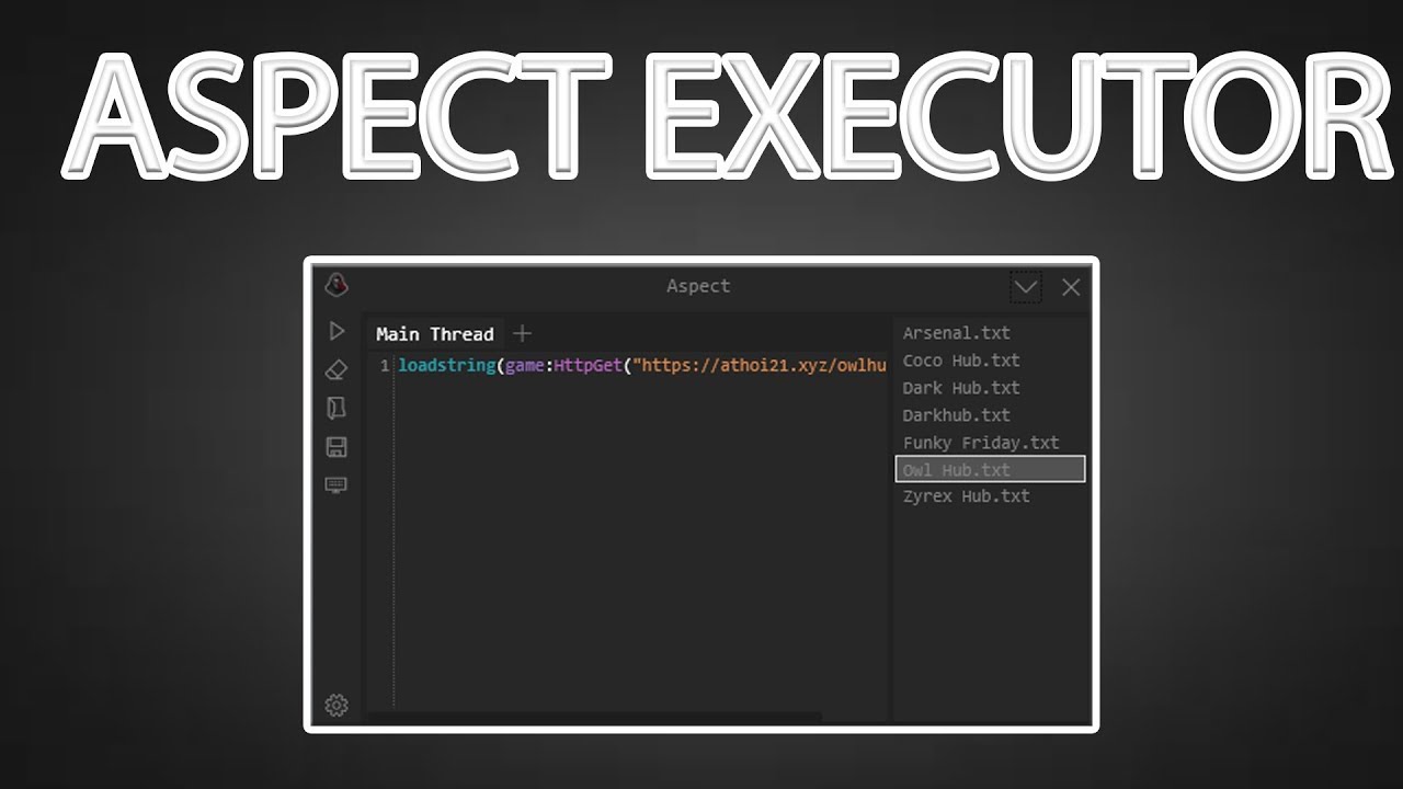 ROBLOX NO KEY SCRIPT EXECUTOR 🔥 ASPECT EXPLOIT 🔥 DOWNLOAD FREE 🔥