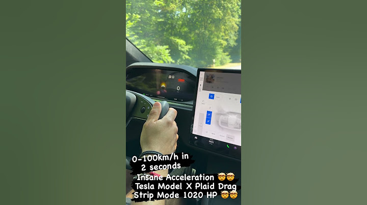 0-100 km/h in 2 sek 🤯 1.020 PS Tesla Model X Plaid Drag Strip Mode ⚡️ kranke Beschleunigung #tesla