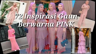 Gaun warna pink