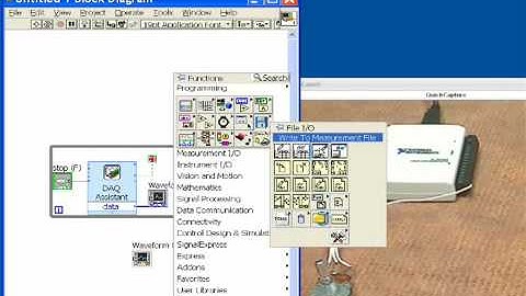 Analog Input Datalogging with NI USB 6009