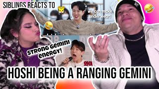 Siblings react to "hoshi being a raging gemini for 9 minutes and 31 seconds"