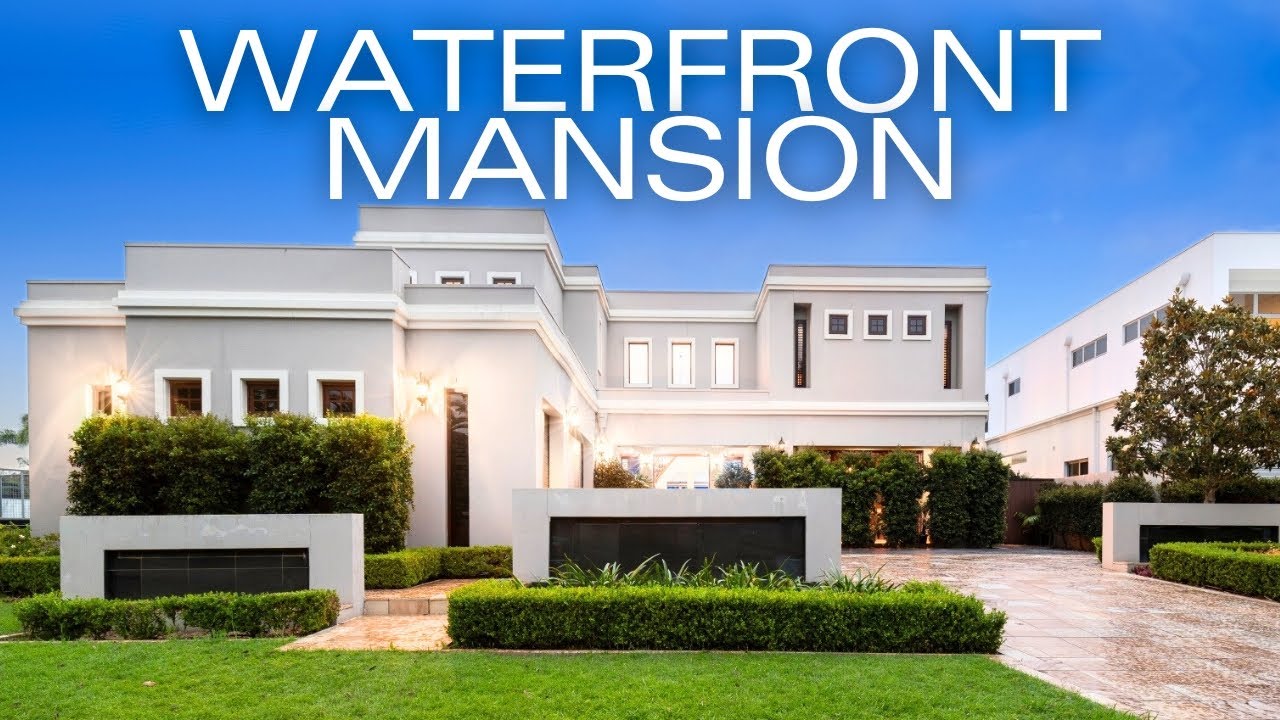 Touring an INSANE Waterfront Mansion | Hope Island, Gold Coast