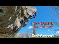 Joshua fourteau  bictateur 8c  uncut 2nd ascent les eaux claires charente