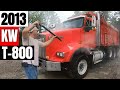 Buying a Kenworth Dump truck T800 & pressure washing #kenworthT800 #buyinganewdumptruck #dumptruck