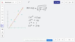 Calculating RMSE By Hand