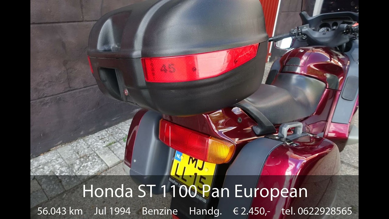 Mooie en goede Honda ST 1100 Pan European