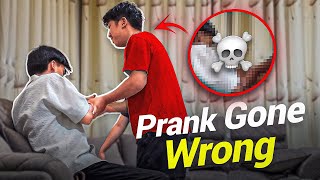 WE PRANKED MY BROTHER SO BAD 😭🤣
