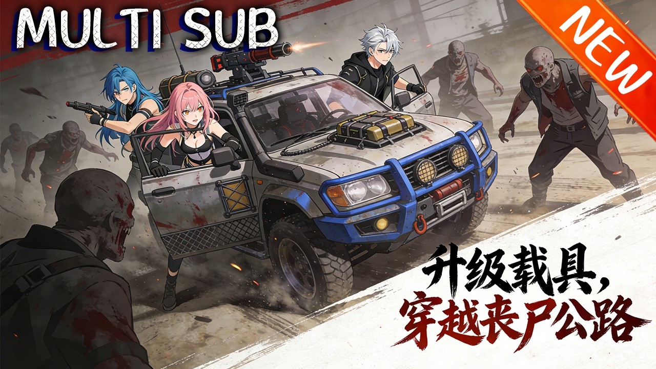 💥【新番上线】《升级载具，穿越丧尸公路》末日“诡夜”凌凡驾面包车逃亡，升级载具集结众人，驾神级方舟冲出地球，带文明火种赴新家园！#斗破动漫 #逆袭 #战斗 #動漫