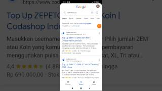 cara top up ga pakai pajak (codashop) screenshot 5