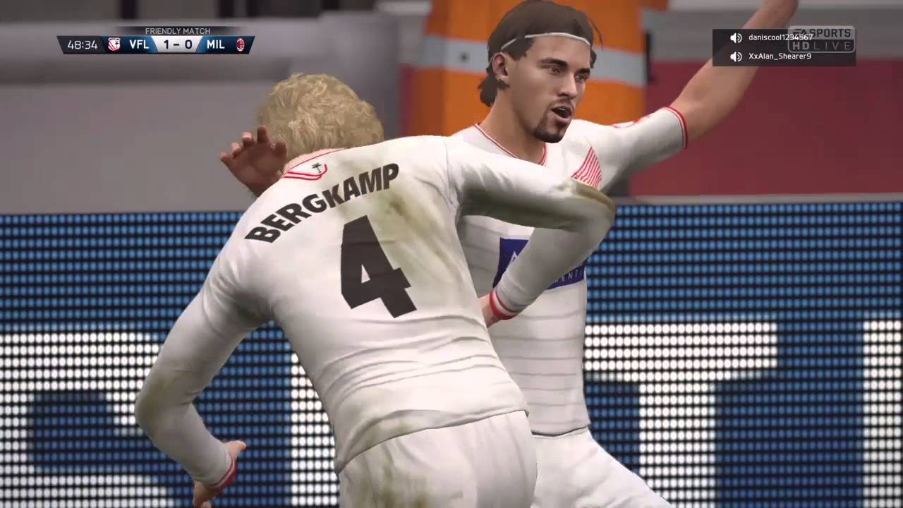 My Pro in VFL with AC MILAN 