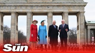 LIVE: King Charles and Queen Consort hosted by German Chancellor Olaf Scholz at Berlin's chancellery