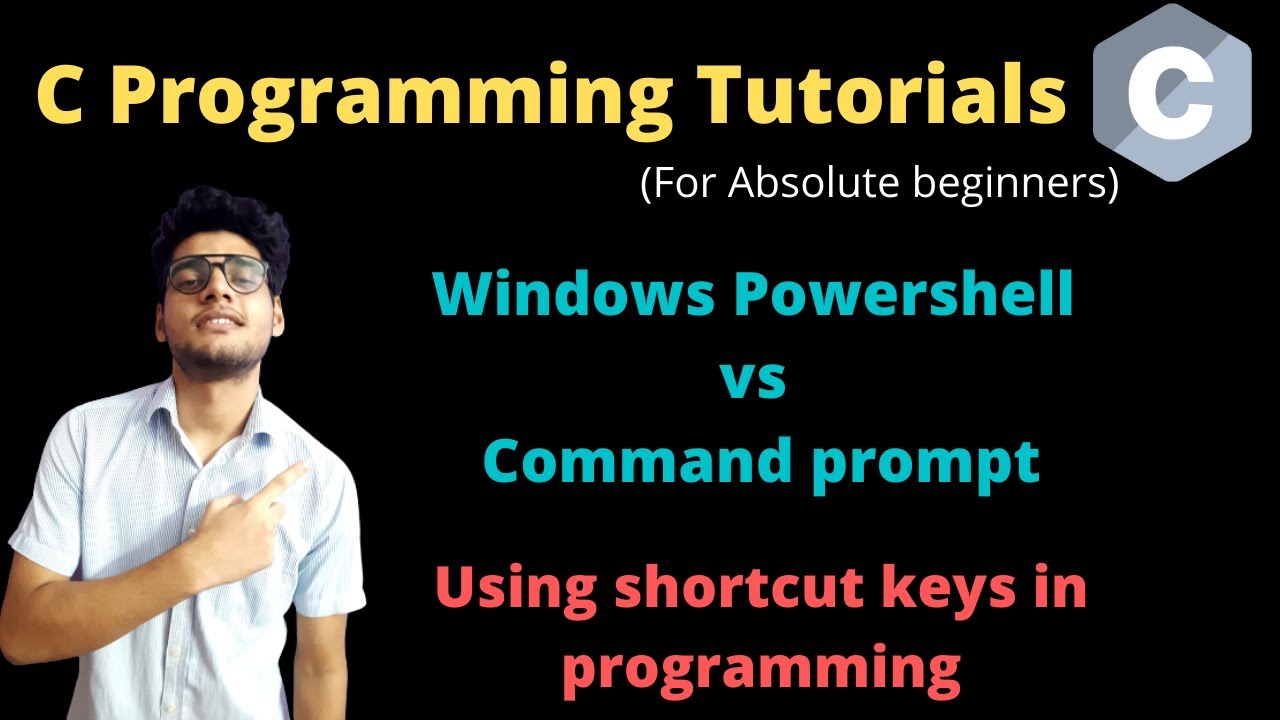 14.12 - Windows powershell and Command prompt | Output console | Using ...