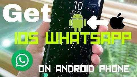 Get IOS Whatsapp on any android phone || WA mod || by Vikzz Tech
