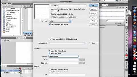 How to add Sound In Adobe Flash CS5
