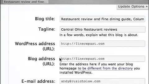 Wordpress Video Tutorial - working with the dashboard part 2 000WebHost FREE web hosting