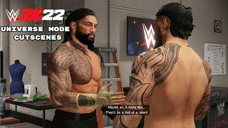 WWE 2K22: Universe Mode Cutscenes