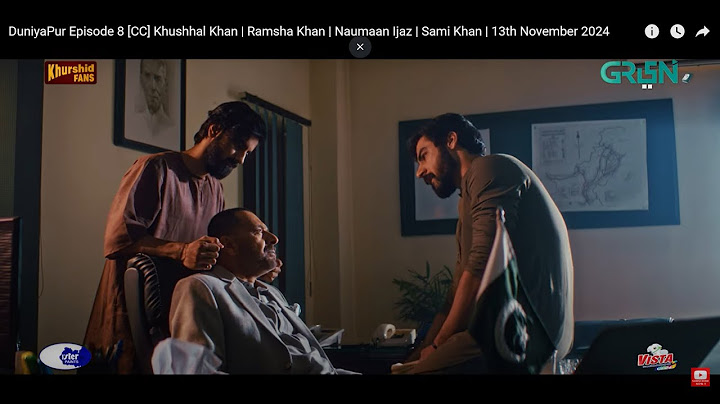 DuniyaPur Episode 8 [CC] Khushhal Khan | Ramsha Khan | Naumaan Ijaz | Sami Khan | 13th November 2024