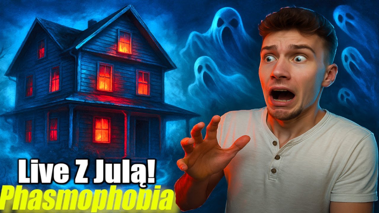 *LIVE!* z Julą! z PHASMOPHOBII xD