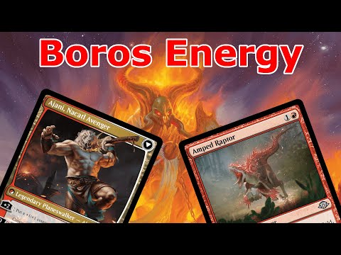 CATS, RAPTORS, AND ENERGY... OH MY!!!  Boros Energy (MH3 Modern MTG)