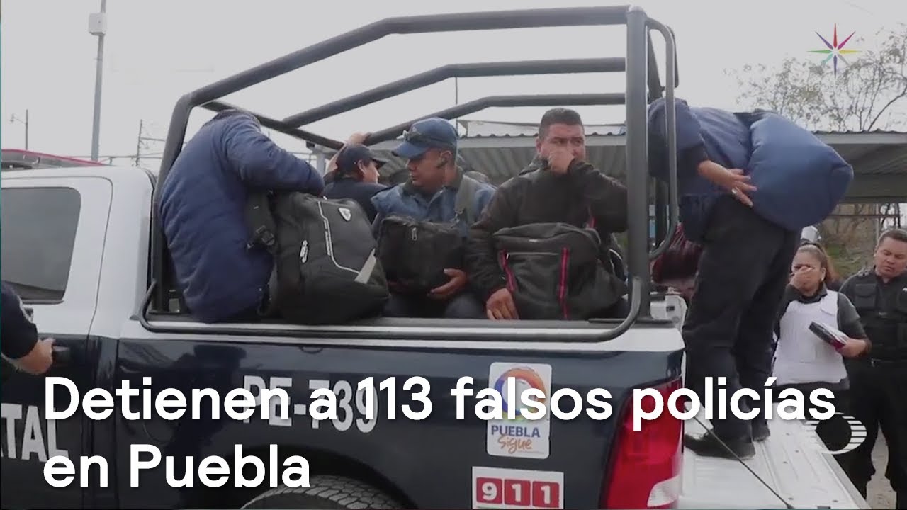 Detectan a decenas de policías apócrifos en Puebla - En Punto con Denise Maerker