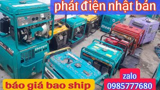 máy phát điện nhật bản các loại zalo 0985777680