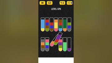 【Water Sort Puzzle】 Level 679