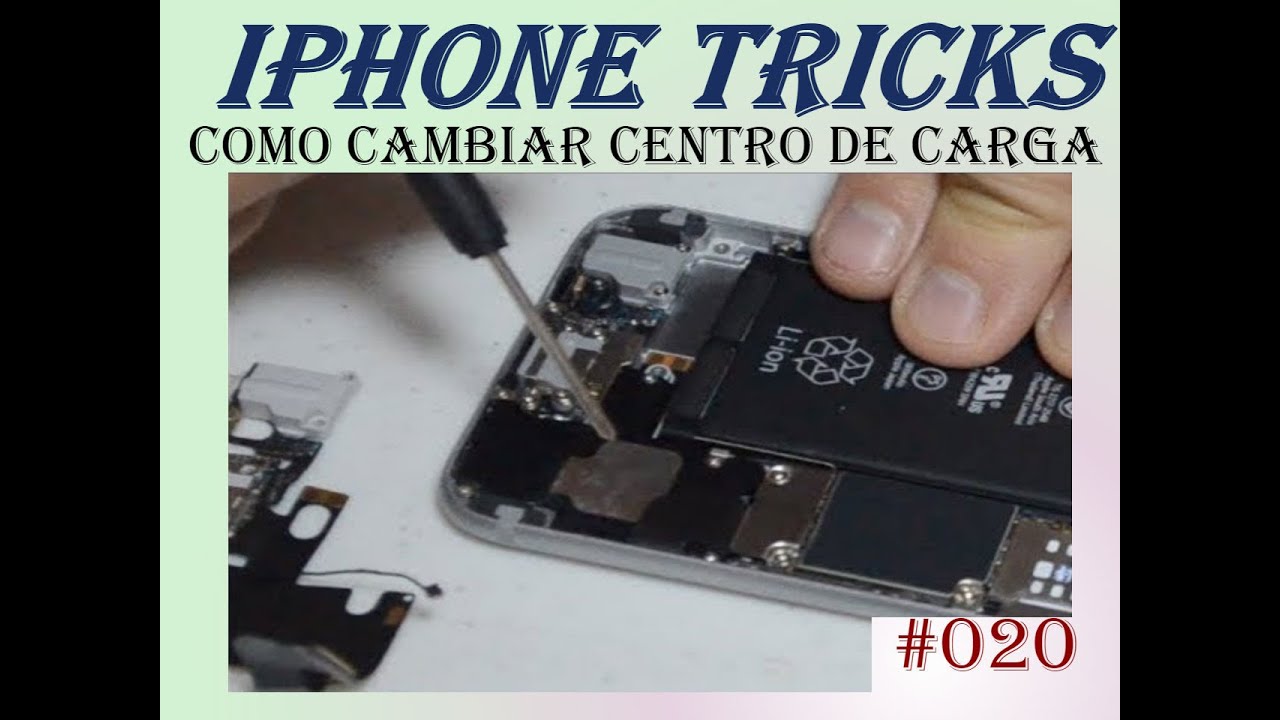 Como reparar el centro de carga del Iphone 6, más el plug audífonos