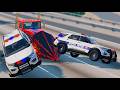 Police Chases With A RAMPLOW in BeamNG Drive Mods!