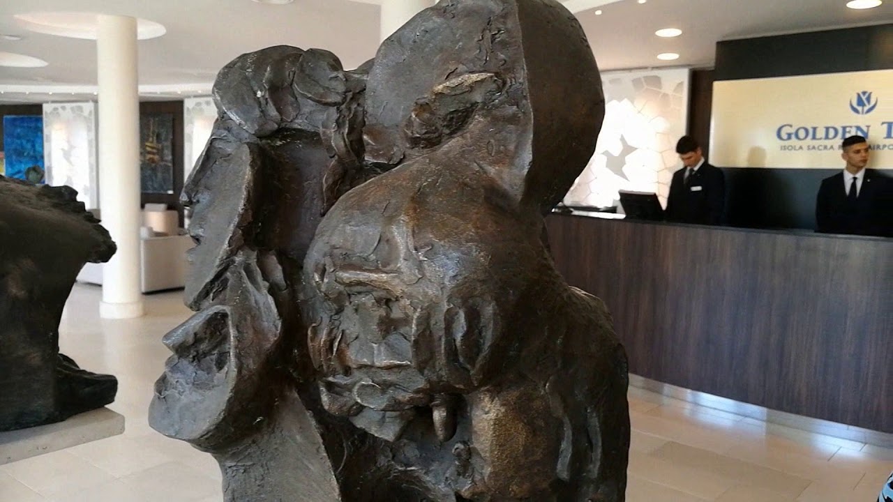 الفنان النحات علي الجابري في ايطاليا  ، Video by:Kareem Sadoon