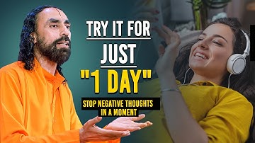 3 Steps To Remove Negative Thoughts - Scientifically Proven | Swami Mukundananda