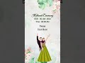 caricature Wedding invitation Edius Project-57 |Whatsapp Invitation |Edius 7-8-9-10-11 M-9414402138