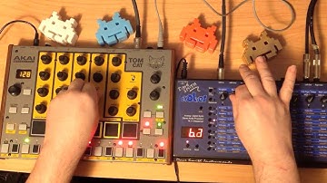 Tom & Dave (Akai Tom Cat & DSI Evolver Desktop)