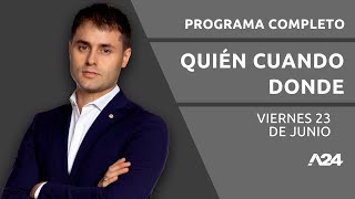 Siguen las investigaciones por el caso de Cecilia #QuiénCuándoDónde PROGRAMA COMPLETO (23/06/2023)