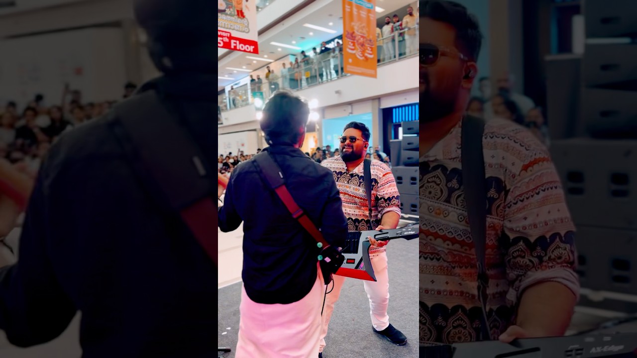 Hamma Hamma Vibes 🔥 | Live with Amritha Suresh | #ARRahman #HammaHamma #LiveMusic #stagevibes