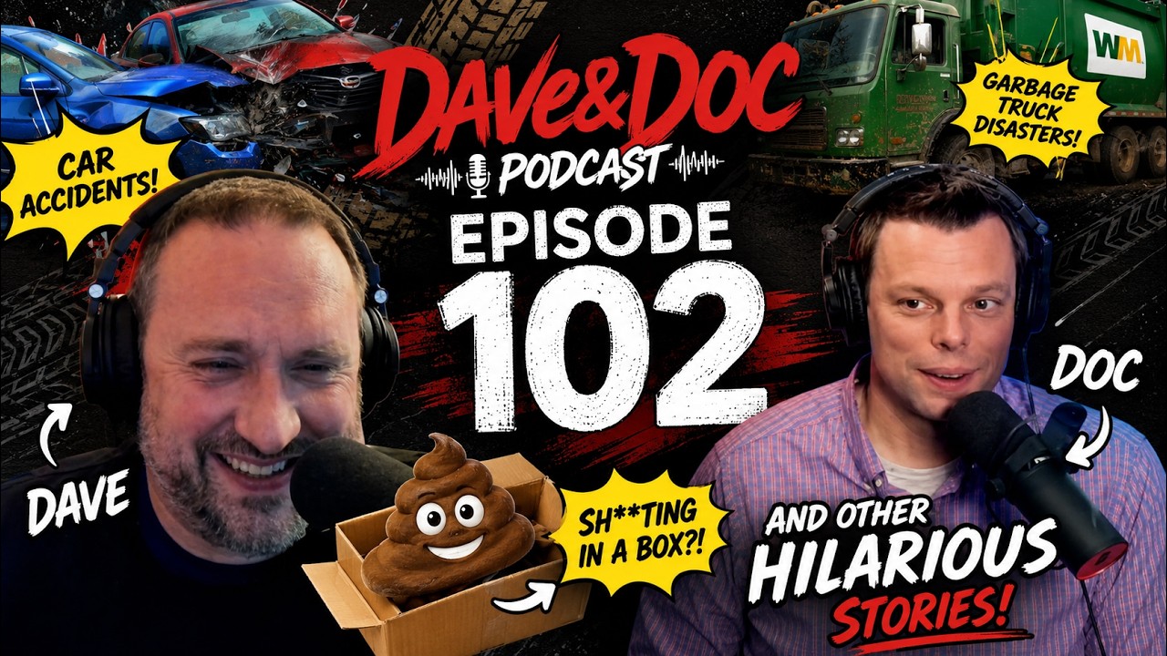 Car accidents, Garbage truck disasters, Finding a box to use as a bathroom, and other stories.