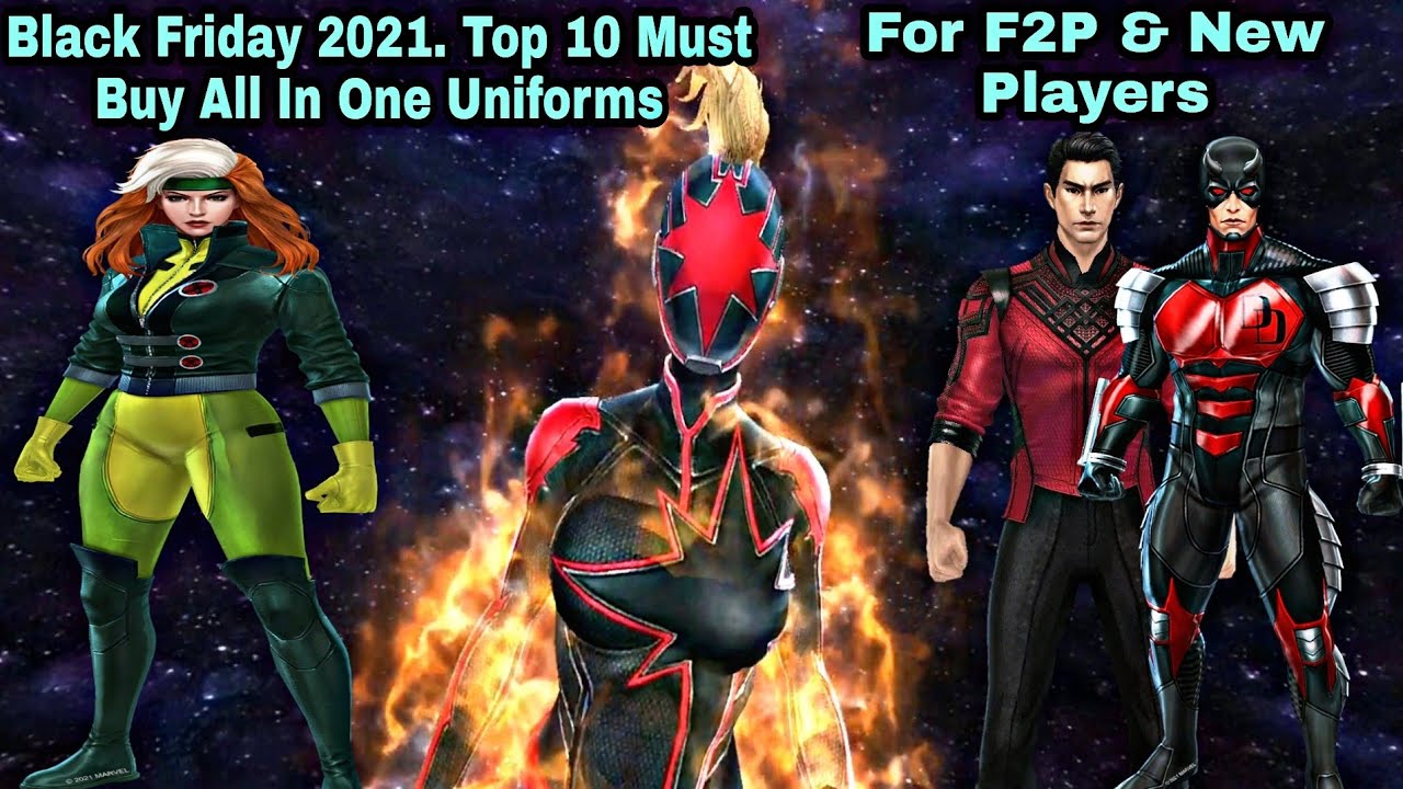 Black Friday 2021 Top 10 Must Buy All In One Uniforms For F2P & New