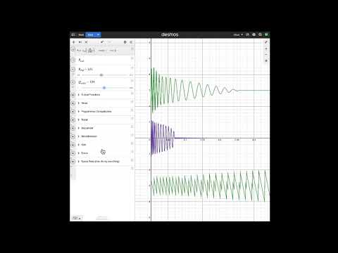 I made a laser beat in Desmos
