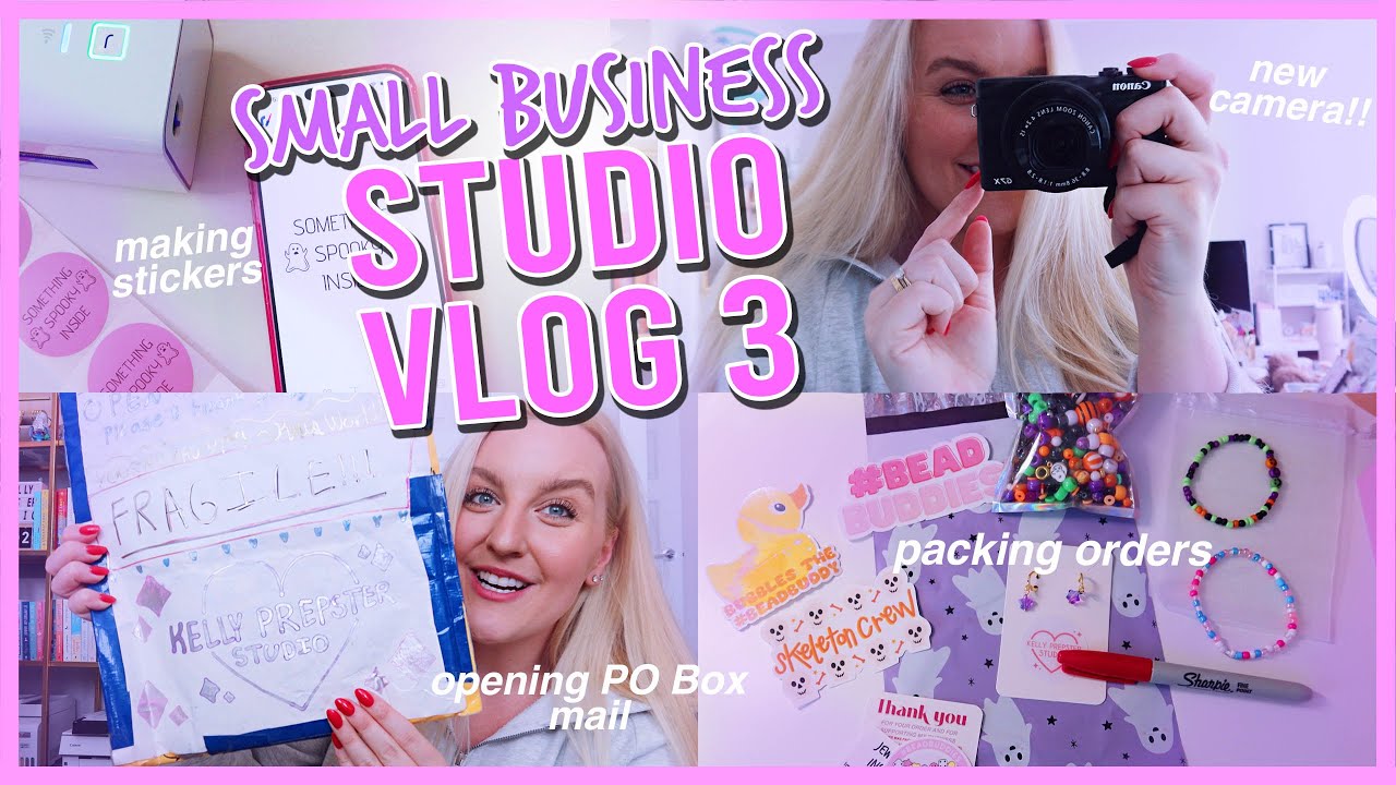 Day In My Life As a Bracelet Small Business Owner 🛍 | STUDIO Vlog 003 ...