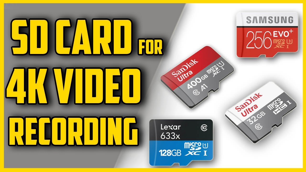 Best Micro SD Card 5 Micro SD card for 4k video, gopro, phone, and