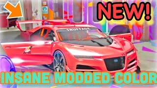 •NEW• GLOW IN THE DARK MODDED CREW COLOR! ( ZENTOTNO, NERO CUSTOM etc) [ GTA 5 ONLINE ]