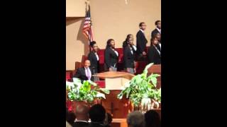 Wiley College A Capella Choir singing "I Couldn't Hear Nobody Pray."