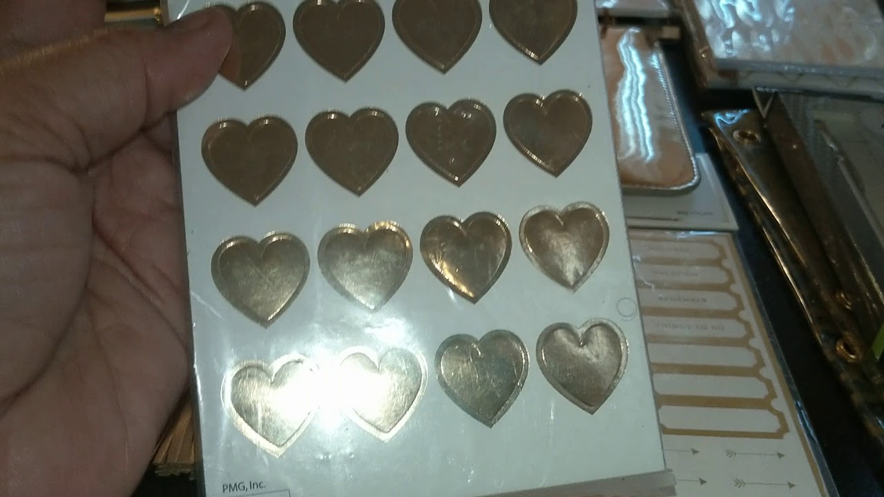 Target Gold/white Office organizational supplies YouTube