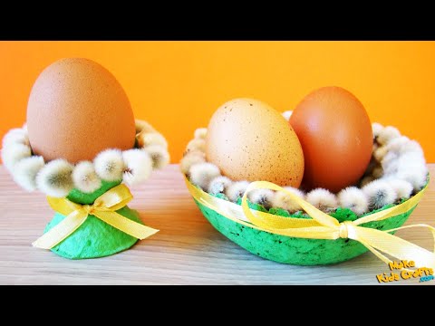 Video: Simpleng Easter Egg Stand